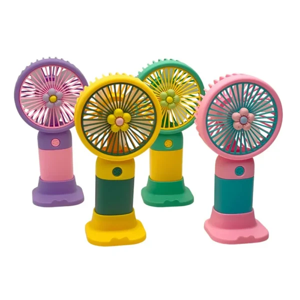 Mini Rechargeable Handheld Fan – 2000mAh | Up to 6 Hours Runtime